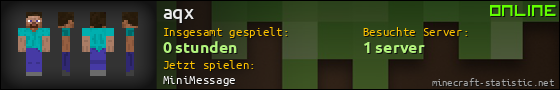 Benutzerleisten 560x90 für aqx