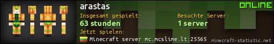 Benutzerleisten 560x90 für arastas