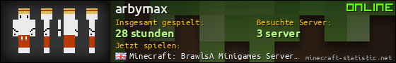 Benutzerleisten 560x90 für arbymax
