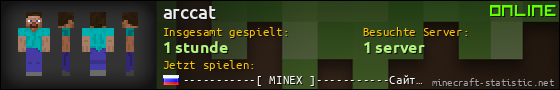 Benutzerleisten 560x90 für arccat