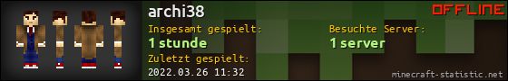 Benutzerleisten 560x90 für archi38