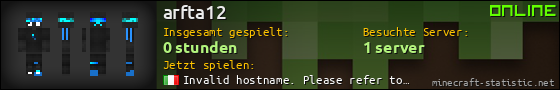 Benutzerleisten 560x90 für arfta12