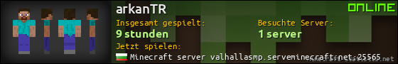 Benutzerleisten 560x90 für arkanTR