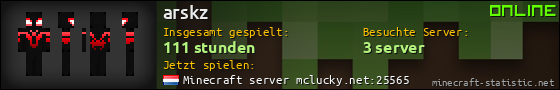 Benutzerleisten 560x90 für arskz