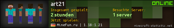 Benutzerleisten 560x90 für art21