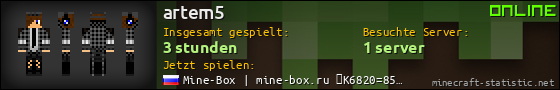Benutzerleisten 560x90 für artem5