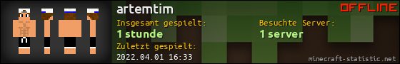 Benutzerleisten 560x90 für artemtim