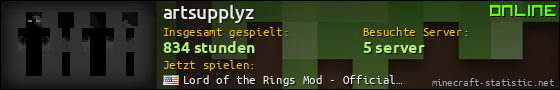 Benutzerleisten 560x90 für artsupplyz