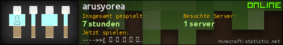 Benutzerleisten 560x90 für arusyorea