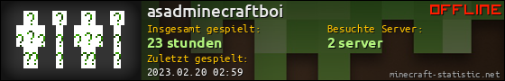 Benutzerleisten 560x90 für asadminecraftboi