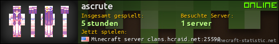 Benutzerleisten 560x90 für ascrute