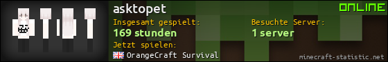 Benutzerleisten 560x90 für asktopet