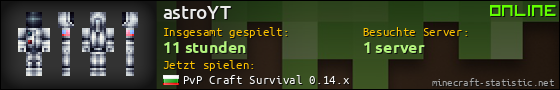 Benutzerleisten 560x90 für astroYT