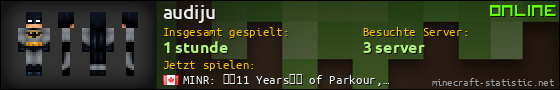 Benutzerleisten 560x90 für audiju