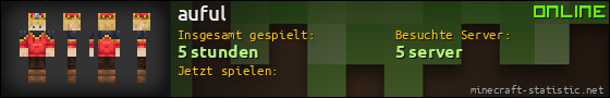 Benutzerleisten 560x90 für auful