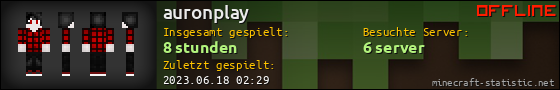 Benutzerleisten 560x90 für auronplay