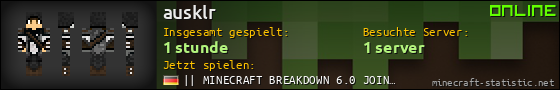 Benutzerleisten 560x90 für ausklr