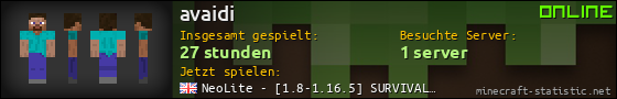 Benutzerleisten 560x90 für avaidi