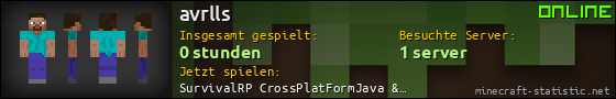 Benutzerleisten 560x90 für avrlls