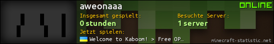 Benutzerleisten 560x90 für aweonaaa