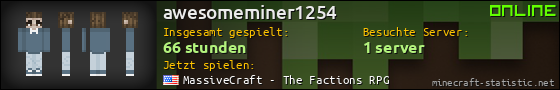 Benutzerleisten 560x90 für awesomeminer1254