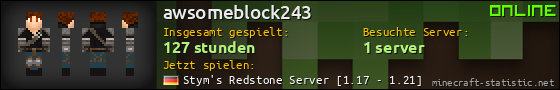 Benutzerleisten 560x90 für awsomeblock243