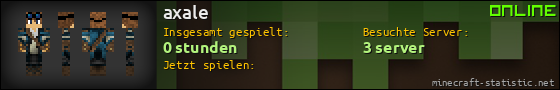 Benutzerleisten 560x90 für axale