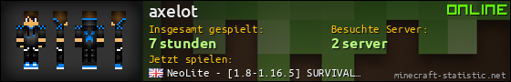 Benutzerleisten 560x90 für axelot