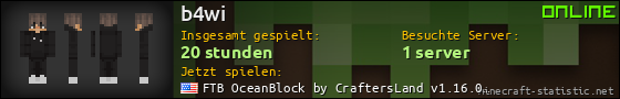 Benutzerleisten 560x90 für b4wi