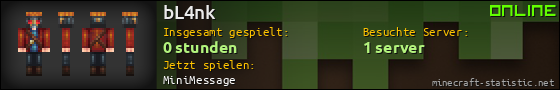 Benutzerleisten 560x90 für bL4nk