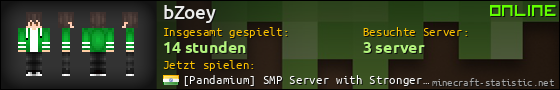 Benutzerleisten 560x90 für bZoey