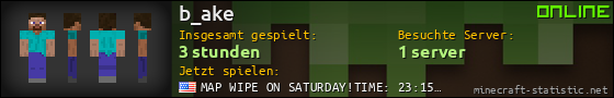 Benutzerleisten 560x90 für b_ake