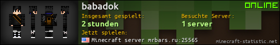 Benutzerleisten 560x90 für babadok