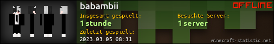 Benutzerleisten 560x90 für babambii