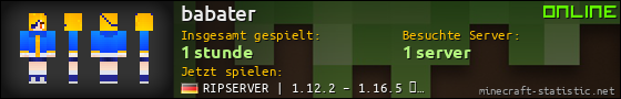 Benutzerleisten 560x90 für babater