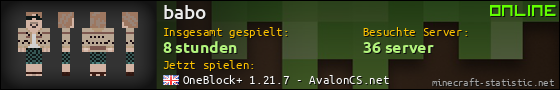 Benutzerleisten 560x90 für babo