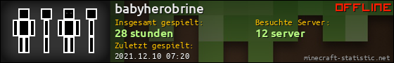 Benutzerleisten 560x90 für babyherobrine