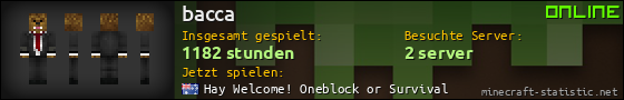 Benutzerleisten 560x90 für bacca