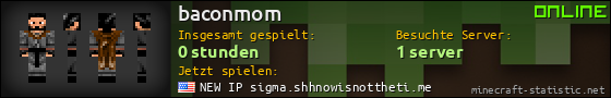 Benutzerleisten 560x90 für baconmom