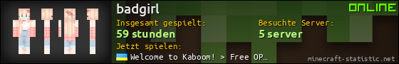 Benutzerleisten 560x90 für badgirl