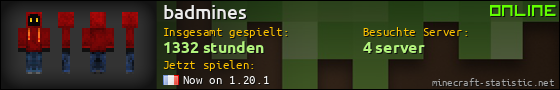 Benutzerleisten 560x90 für badmines