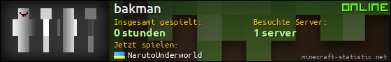 Benutzerleisten 560x90 für bakman