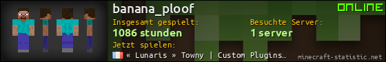 Benutzerleisten 560x90 für banana_ploof