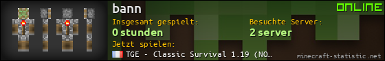 Benutzerleisten 560x90 für bann