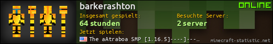 Benutzerleisten 560x90 für barkerashton