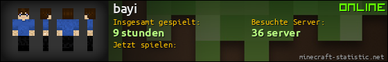Benutzerleisten 560x90 für bayi