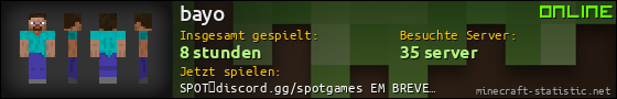 Benutzerleisten 560x90 für bayo