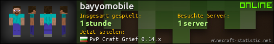 Benutzerleisten 560x90 für bayyomobile