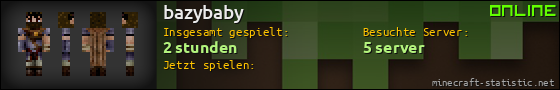 Benutzerleisten 560x90 für bazybaby