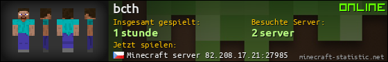 Benutzerleisten 560x90 für bcth
